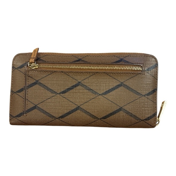 FOSSIL Brown Zip Wallet - Picture 2 of 4